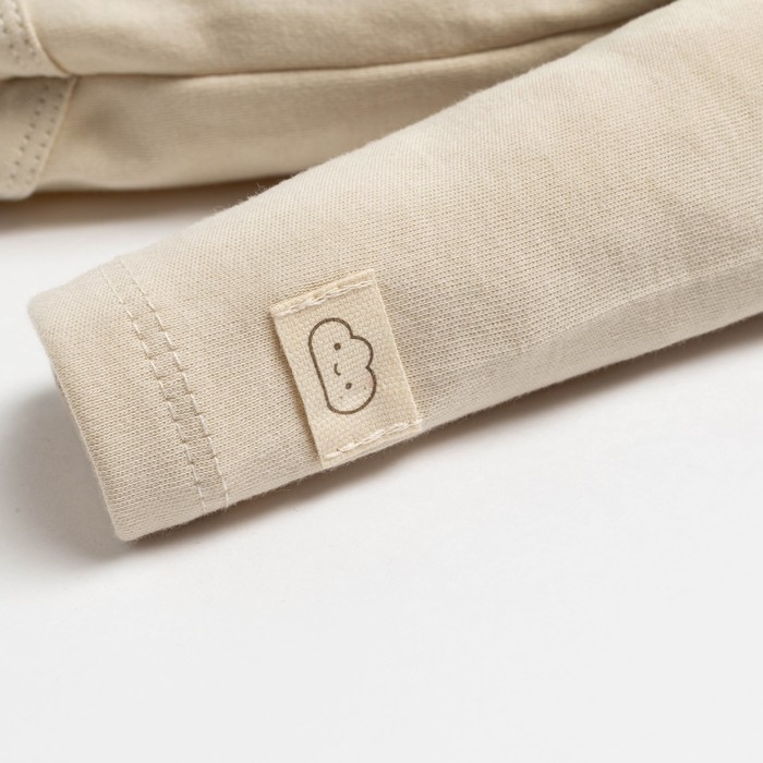 Боди (водолазка) Крошка Я, BASIC LINE, рост 62-68 см, цвет молочный