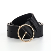 Ремень женский, ширина 4 см, винт, цвет чёрный Ремень женский, ширина 4 см, винт, цвет чёрный