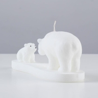 Свеча декоративная "Медведица и медвежонок" Свеча декоративная "Медведица и медвежонок"