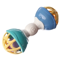 Погремушка &laquo;Гантелька&raquo;, с эластичными элементами, Крошка Я