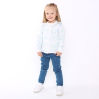 Жакет детский, цвет белый, рост 98-104 см