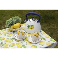 Чайная пара Доляна «Лимон», 2 предмета: чашка 250 мл, блюдце d=15 см Чайная пара Доляна «Лимон», 2 предмета: чашка 250 мл, блюдце d=15 см