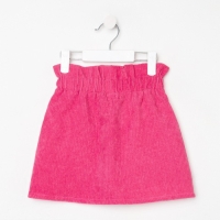 Юбка детская KAFTAN "Velvet", р. 32 (110-116), ярко-розовый