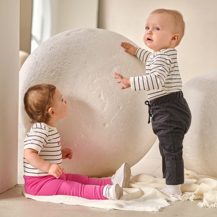 Штанишки детские Крошка Я Basic-2 шт, рост 80-86 см