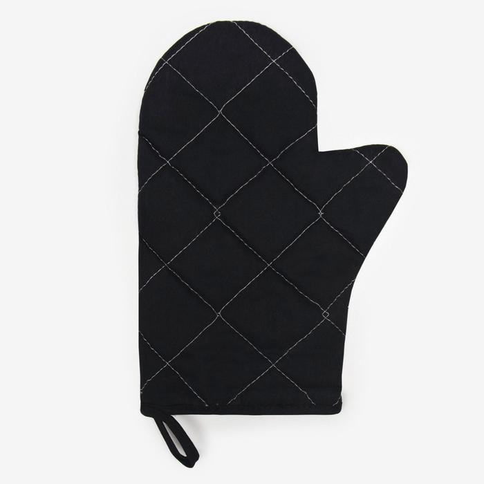 Варежка-прихватка Варежка-прихватка "Доляна" Грин фрэш 24х32см,габардин, 35% х/л, 65% п/э, ватин 250г/м2