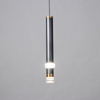 Светильник подвесной "Регент" LED 5Вт 4000К серый 3,3х3,3х30-130см