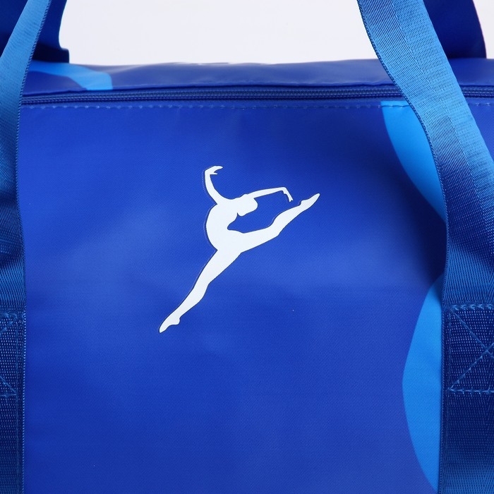Сумка спортивная «RUSSIAN GYMNASTIC», 47 x 28 x 24 см, цвет синий Сумка спортивная «RUSSIAN GYMNASTIC», 47 x 28 x 24 см, цвет синий