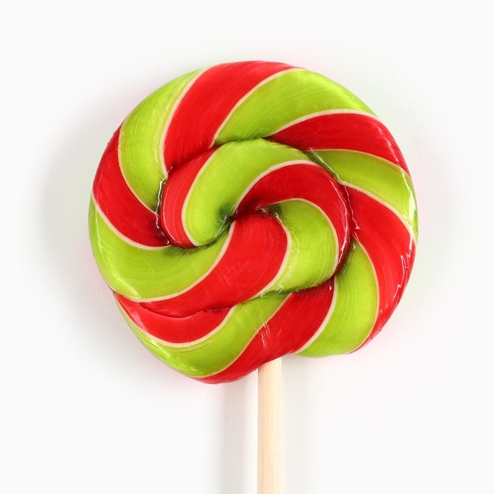 Леденец на палочке на подложке &laquo;Сладкого нового года&raquo;, 15 г