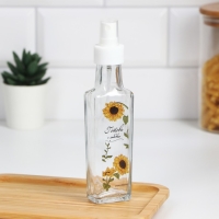 Бутылка для масла, распылитель с дозатором &laquo;Готовь с любовью&raquo;, 100 мл