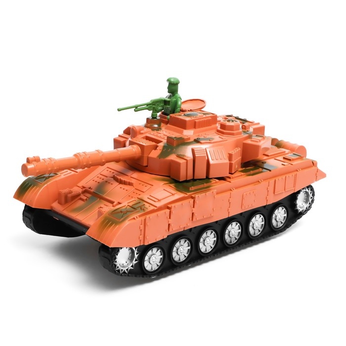 Танк инерционный «Армия», цвет МИКС Танк инерционный «Армия», цвет МИКС