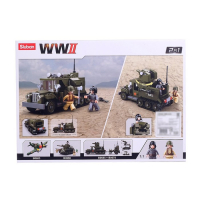 Конструктор Армия ВОВ &laquo;Боевой грузовик&raquo;, 243 детали