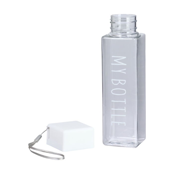 Бутылка для воды, 450 мл, My bottle, 20 х 5.5 см, белая Бутылка для воды, 450 мл, My bottle, 20 х 5.5 см, белая