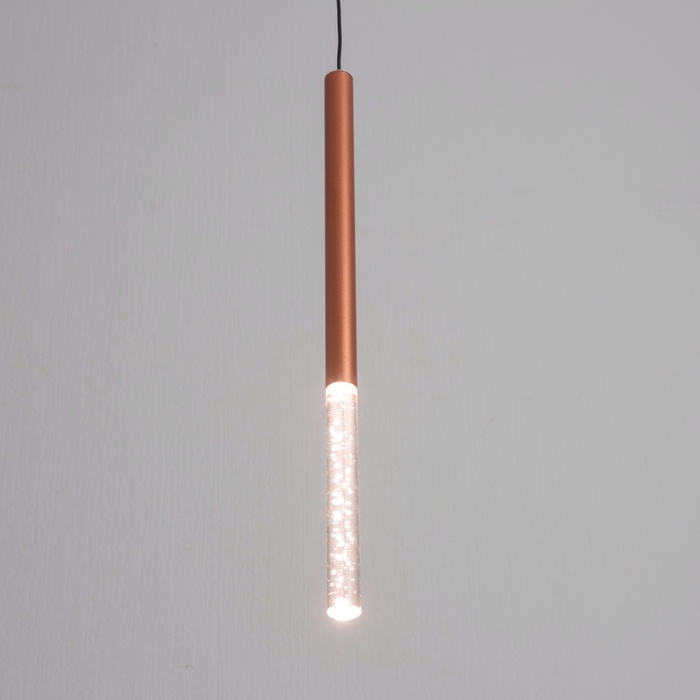 Светильник Светильник "Локус бабл" LED 5Вт 4000К матовая медь2х2х40-140см