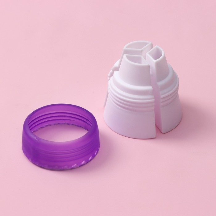 Набор кондитерский 12 предметов: 8 насадок d=3,7 см, адаптер d=4 см, 3 мешка 22×32 см, насадки МИКС Набор кондитерский 12 предметов: 8 насадок d=3,7 см, адаптер d=4 см, 3 мешка 22×32 см, насадки МИКС