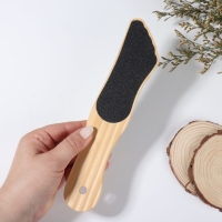 Пилка для ног, наждачная, двусторонняя, 25 см, деревянная Пилка для ног, наждачная, двусторонняя, 25 см, деревянная