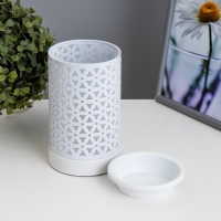 Аромасветильник "Анди" Е14 25Вт белый 11х11х17 см RISALUX Аромасветильник "Анди" Е14 25Вт белый 11х11х17 см RISALUX