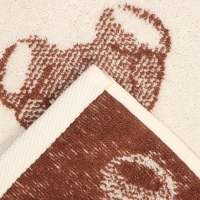 Полотенце махровое Этель Teddy bear, 50х90 см, 100% хлопок, 420 г/м2 Полотенце махровое Этель Teddy bear, 50х90 см, 100% хлопок, 420 г/м2