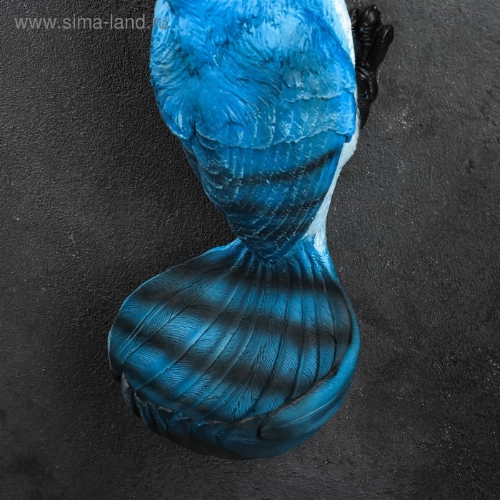 Подвесной декор - кормушка "Сойка голубая" 12х13х24см