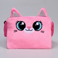 Сумка детская &laquo;Плюшевый котик&raquo;, 17х13х3 см