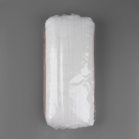 Шторная лента фиксированная сборка, матовая, 3 см, 50 &plusmn; 1 м, цвет белый