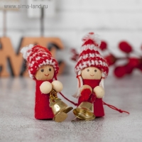 Игрушка - подвеска &laquo;Малыш-колокольчик&raquo;, МИКС