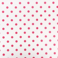 Бумага силиконизированная &laquo;Горох&raquo;, малиновый, 0,38 х 5 м