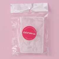 Молд Доляна &laquo;Котик&raquo;, силикон, 7,7&times;5&times;0,7 см, 6 ячеек, цвет прозрачный