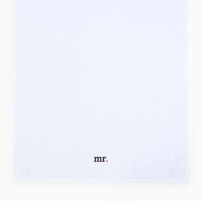 Полотенце махровое Полотенце махровое "Мистер" 70х130см 100% хлопок, 350 г/м2