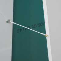 Зеркало "Белое" 45х160 см, напольное, ширина рамы 55мм Зеркало "Белое" 45х160 см, напольное, ширина рамы 55мм