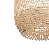 Светильник потолочный из ротанга "Буана" 1х120Вт, Е27, 30х30х60 см Светильник потолочный из ротанга "Буана" 1х120Вт, Е27, 30х30х60 см
