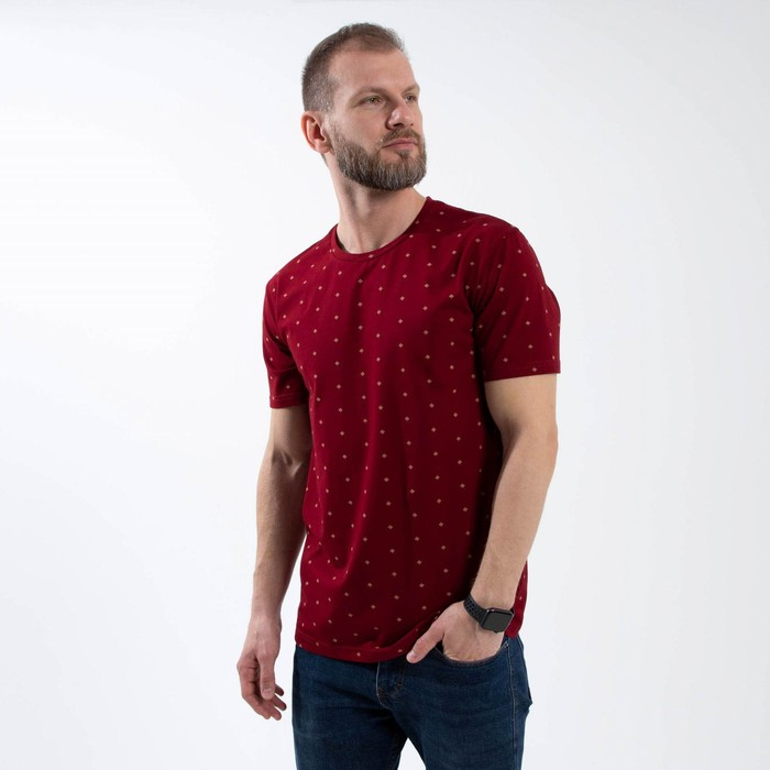 Футболка SL LOGO, 50, бордовый Футболка SL LOGO, 50, бордовый