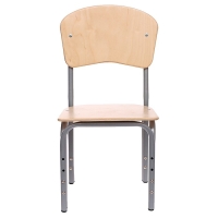 Стул регулируемый &laquo;Кузя&raquo;, фанера (1-3), спинка-бублик