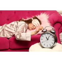 Маска для сна «ШЁЛК», 20 × 10,5 см, резинка одинарная, цвет розовый Маска для сна «ШЁЛК», 20 × 10,5 см, резинка одинарная, цвет розовый