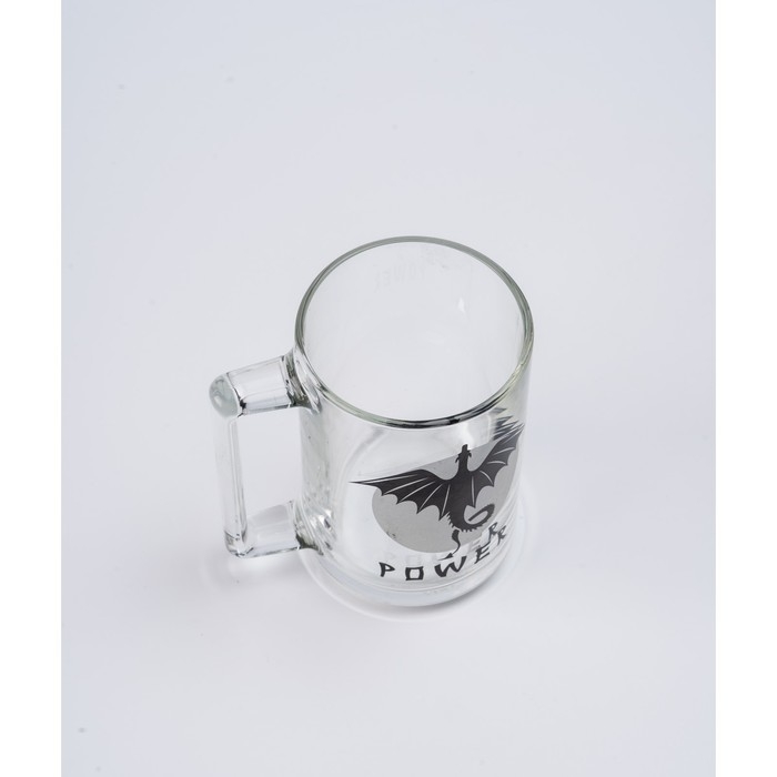 Кружка &laquo;Фитнес. Змеи-драконы&raquo;, стеклянная, 320 мл, рисунок МИКС