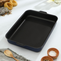 Противень &laquo;Экономика&raquo;, 27&times;35 см, h= 6 см, антипригарное покрытие, цвет синий