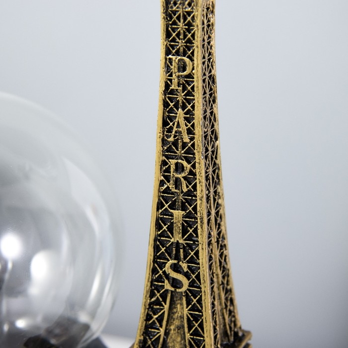 Плазменный шар Плазменный шар "Париж" золото 15х10х24 см RISALUX