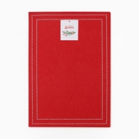 Набор декоративных салфеток "Стиль" цв.красный 30х40&plusmn;5см-4 шт, фетр