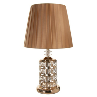 Настольная лампа с подсветкой 16684/1 E27 40Вт золото RISALUX Настольная лампа с подсветкой 16684/1 E27 40Вт золото RISALUX