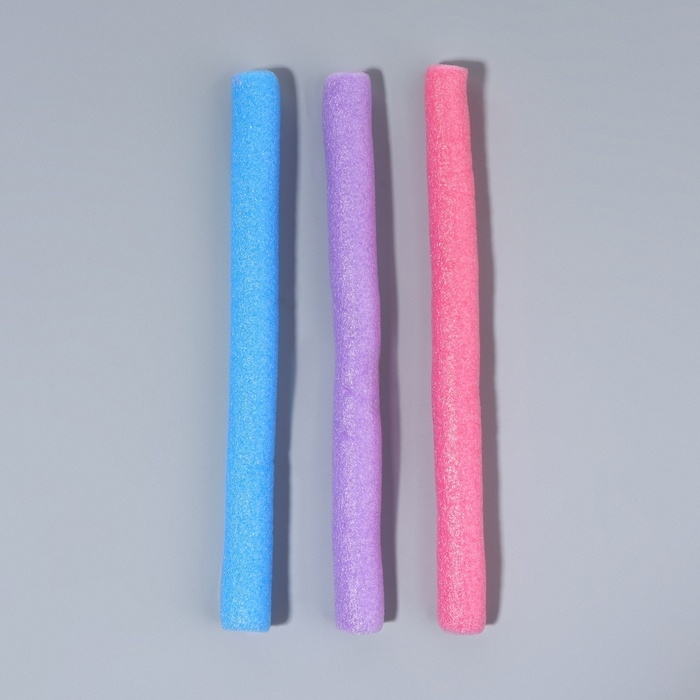 Бигуди &laquo;Бумеранг&raquo;, d = 1 см, 15 см, 10 шт, цвет МИКС