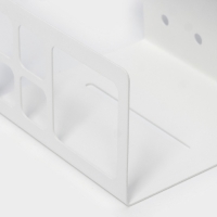 Держатель для зубных щёток &laquo;Лофт Арт&raquo;, 13&times;7,5 см, цвет белый