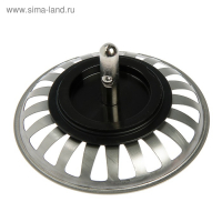 Фильтр-пробка "АНИ Пласт" М305, под выпуск 3 1/2", ручка металл, d=115 мм Фильтр-пробка "АНИ Пласт" М305, под выпуск 3 1/2", ручка металл, d=115 мм