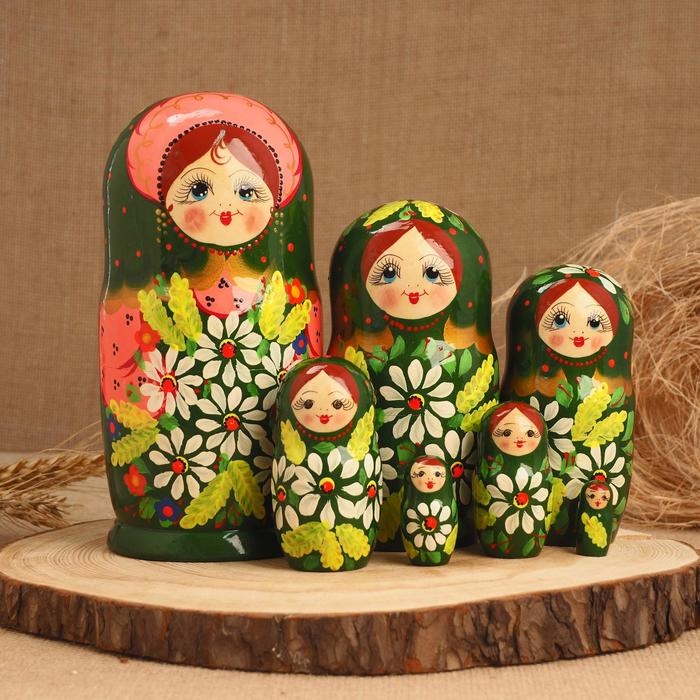 Матрёшка 7-ми кукольная Матрёшка 7-ми кукольная "Арина", 21см