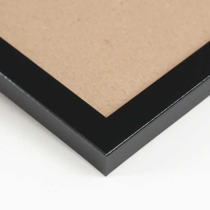 Фоторамка пластик 15х21 см, двойная вертикальная, черный