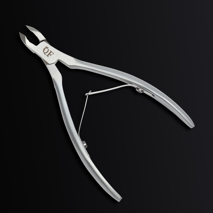 Кусачки маникюрные для кутикулы «Premium satin», матовые, двойная пружина, 12 см, длина лезвия - 6 мм, цвет серебристый Кусачки маникюрные для кутикулы «Premium satin», матовые, двойная пружина, 12 см, длина лезвия - 6 мм, цвет серебристый