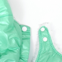 Комбинезон-штаны для собак, размер XS (ДС 26, ОТ 28 см), мятный Комбинезон-штаны для собак, размер XS (ДС 26, ОТ 28 см), мятный