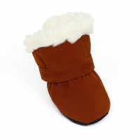 Ботинки "На прогулку", набор 4 шт, 2 размер, коричневые Ботинки "На прогулку", набор 4 шт, 2 размер, коричневые