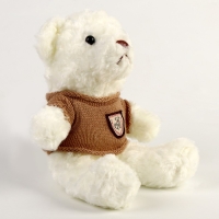 Мягкая игрушка «Медведь» в кофте, 29 см, цвет белый Мягкая игрушка «Медведь» в кофте, 29 см, цвет белый