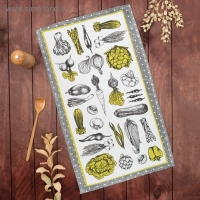 Полотенце кухонное &laquo;Овощи&raquo; 35х60&plusmn;2 см