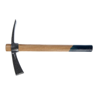 Кирка ТУНДРА, кованая, деревянная рукоятка 380 мм, двухплоскостная, 500 г Кирка ТУНДРА, кованая, деревянная рукоятка 380 мм, двухплоскостная, 500 г