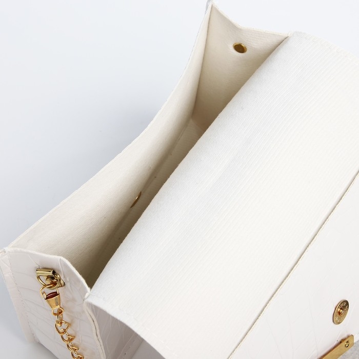 Сумка детская для девочки на магните, цвет белый Сумка детская для девочки на магните, цвет белый